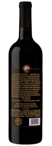 2022 AVV ASR Old Vine Zinfandel 750ml back bottle shot