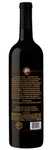 2022 AVV ASR Petite Sirah 750ml back bottle shot PS