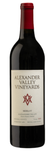 2023 AVV Merlot 750ml front bottle shot