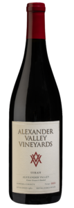 2023 AVV Syrah 750ml front bottle shot