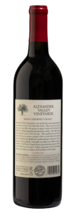 2024 AVV Cabernet Franc 750ml back bottle shot PS
