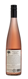 2025 AVV Dry Rose of Sangiovese 750ml back bottle shot PS