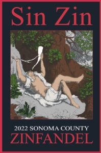 AVV 2022 Sin Zin 750ml front label