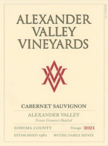 AVV Cabernet Sauvignon 2021 750 ml Front Label