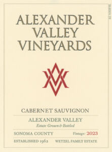 AVV Cabernet Sauvignon 2023 750ml front label