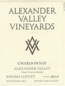 AVV Chardonnay 2019 375ml front label