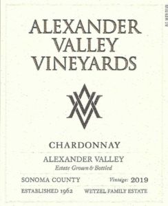 AVV Chardonnay front label