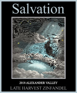 AVV Salvation Zin 2018 Front Label